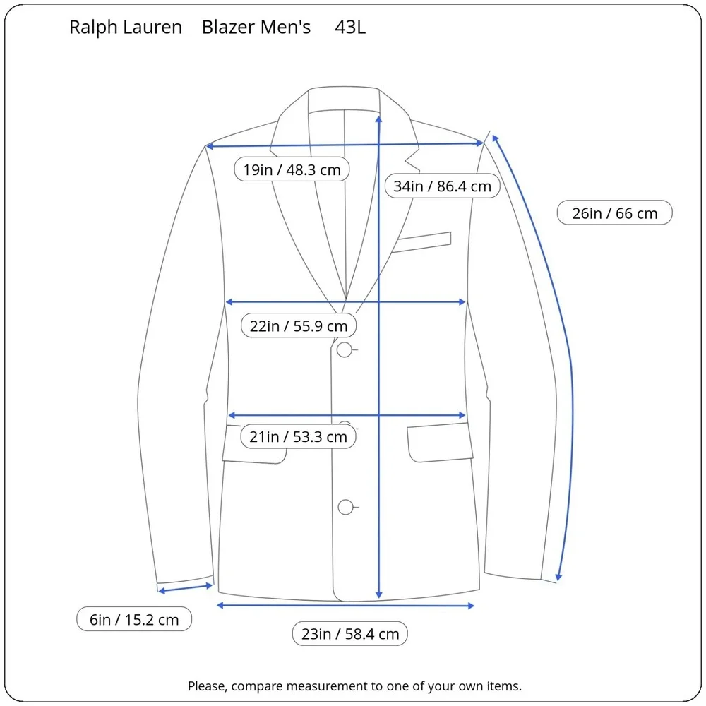 Ralph Lauren Black Label Blazer Olive Brown‎ Jacket Sport Coat Mens Size 43Long